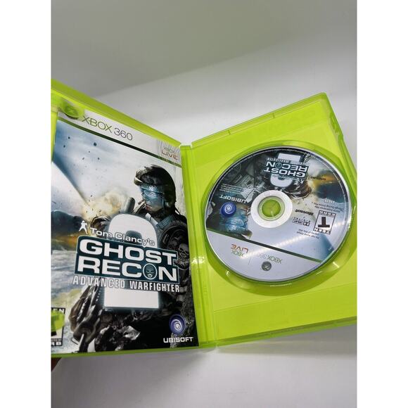 Tom Clancy's Ghost Recon: Advanced Warfighter 2 (Microsoft Xbox 360, 2007) Comp - Picture 5 of 5